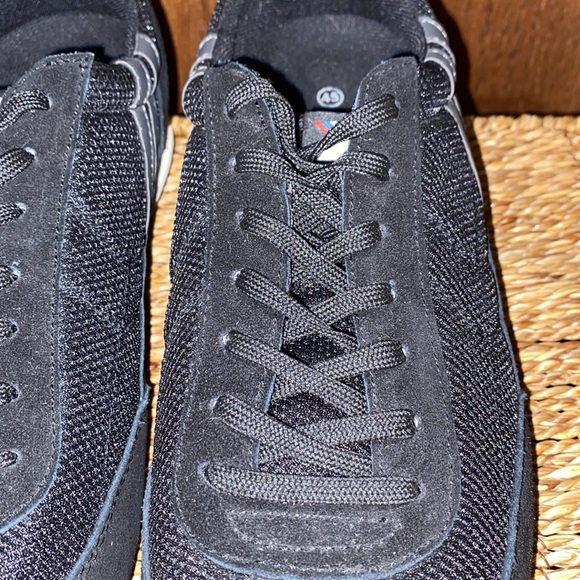 Patrick Black Leather Suede Sneaker - Picture 6 of 16